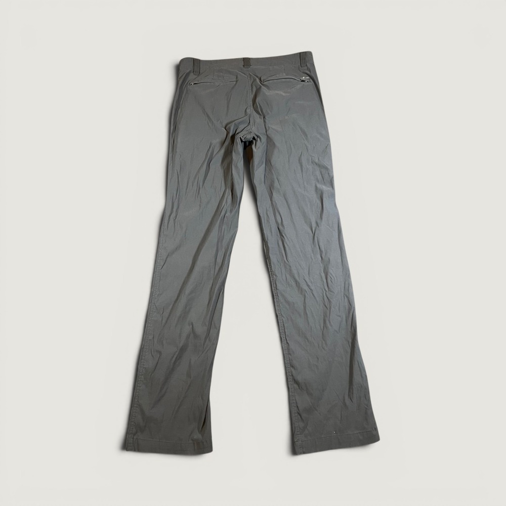 Eddie Bauer Men's Travex Cargo Pants 34 x 36 Grey Stretch Nylon Hiking Zip